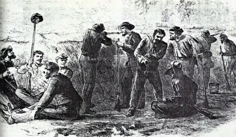 US-Bürgerkrieg 1864 12 Scharfschützen der Potomac-Armee