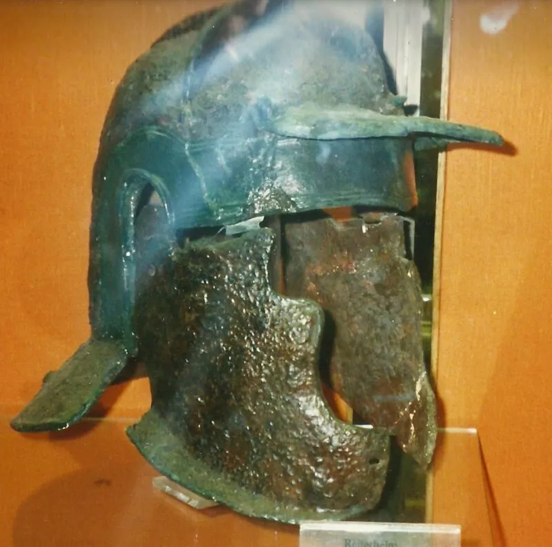 Spätrömische Armee 14 Legionärshelm