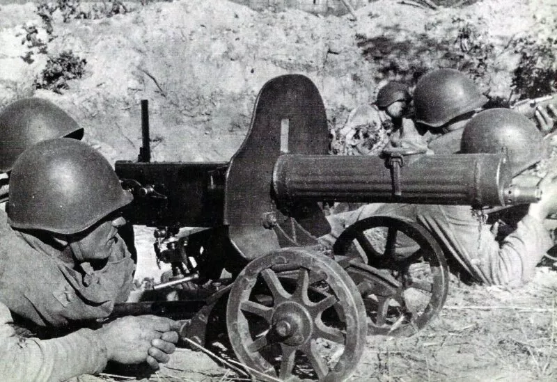 Warschauer Aufstand 1944 9 Sowjetisches MG-Nest
