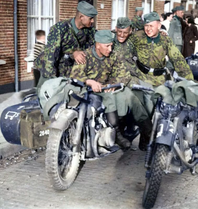Wehrmacht Kriegsgliederung Westfeldzug 5 SS-Kradschützen