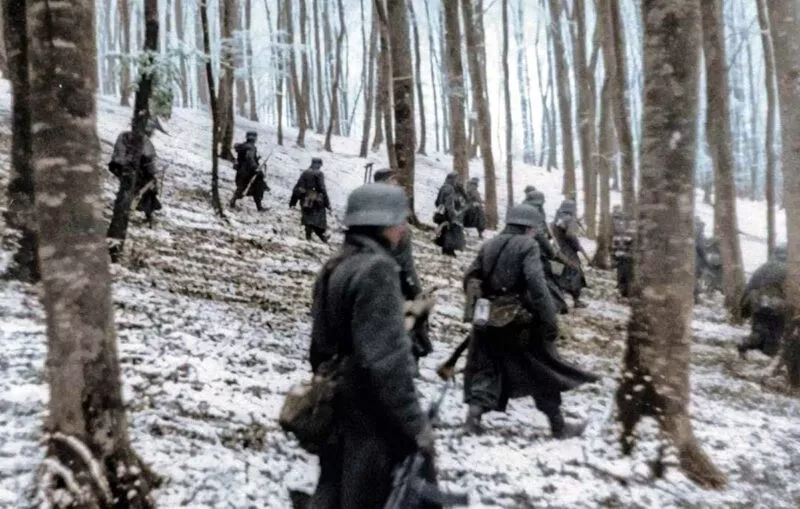 Ardennenoffensive 1944 29 Volksgrenadier-Division in Luxemburg