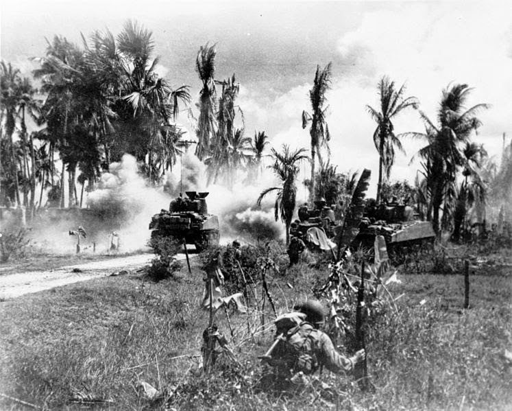 Sherman-Panzer Lingayen-Golf