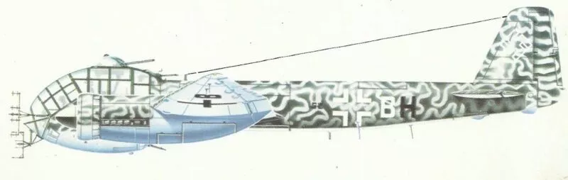 Junkers Ju 188, Ju 288, Ju 388, Ju 488 5 Ju188D-2 Fernaufklärer