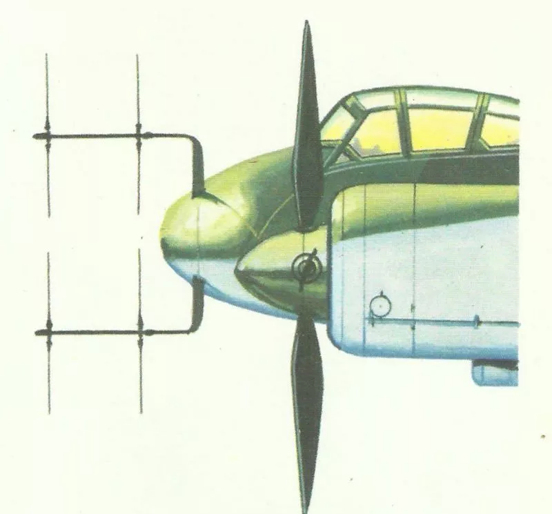 Junkers Ju 188, Ju 288, Ju 388, Ju 488 8 Ju 388 V-2