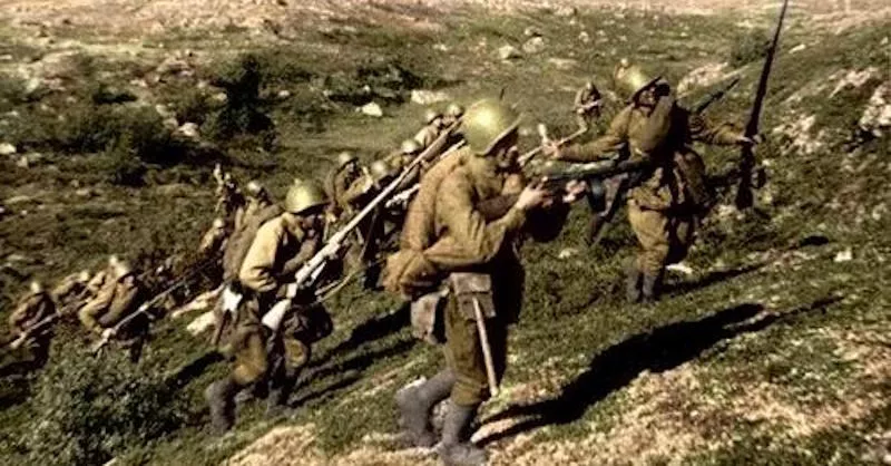 Rote Armee Uniformen 41 Sowjetische Infanterie 1945