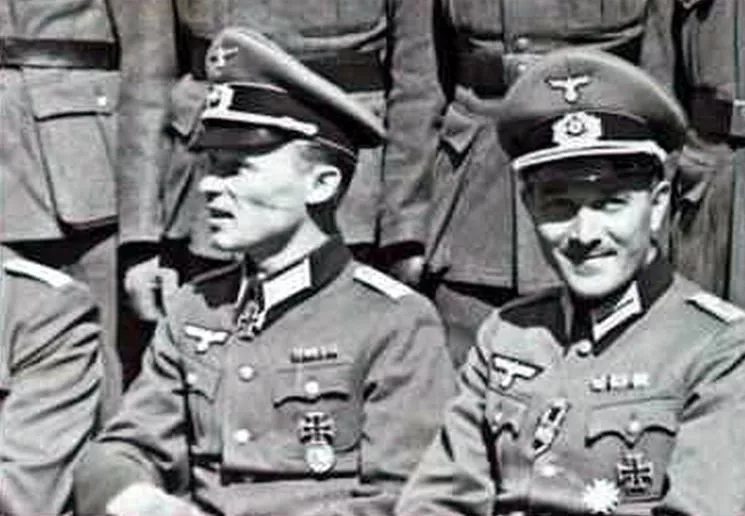 Brandenburger-Spezialeinheiten und Panzergrenadier-Division Brandenburg 15 Offiziere Brandenburg