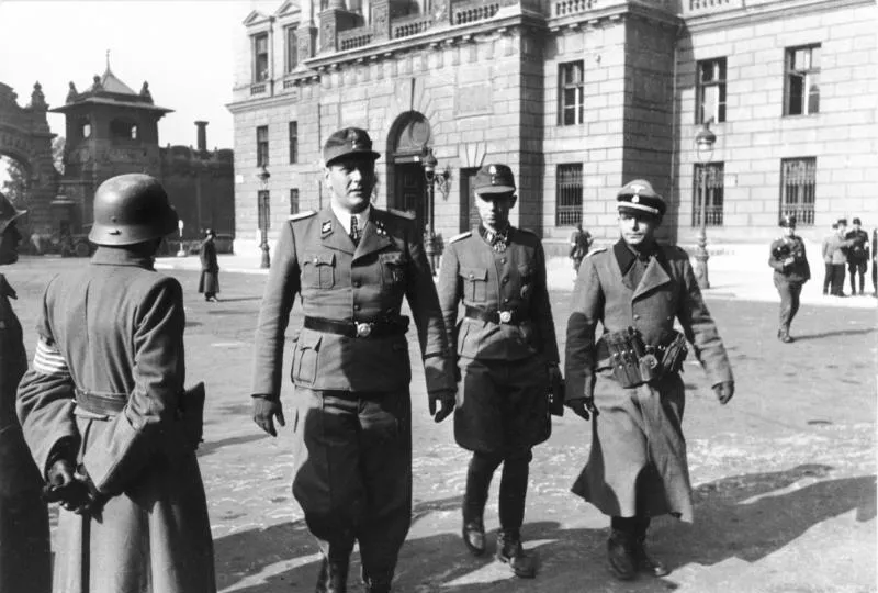 Brandenburger-Spezialeinheiten und Panzergrenadier-Division Brandenburg 11 Brandenburger beim SS-Jagdverband Mitte