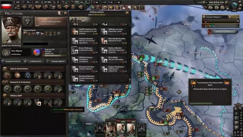 Hearts of Iron IV mit DLC Götterdämmerung 9 HOI IV Götterdämmerung