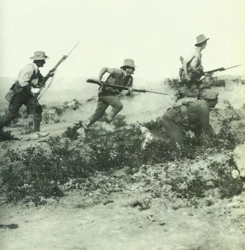 Dardanellen-Operation 1915 4 Australier Gallipoli