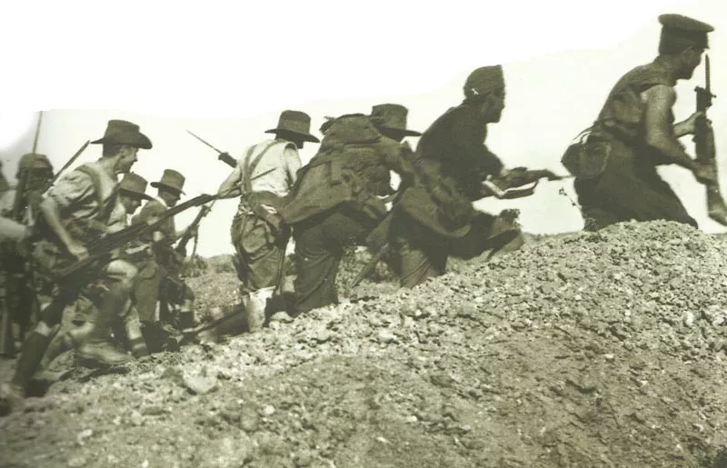Dardanellen-Operation 1915 15 Australische Truppen Gallipoli