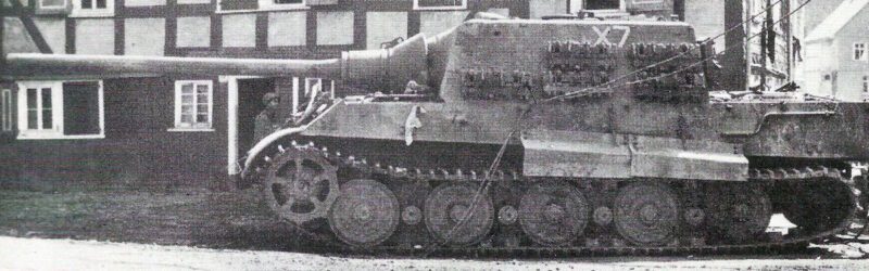 erbeuteter Jagdtiger