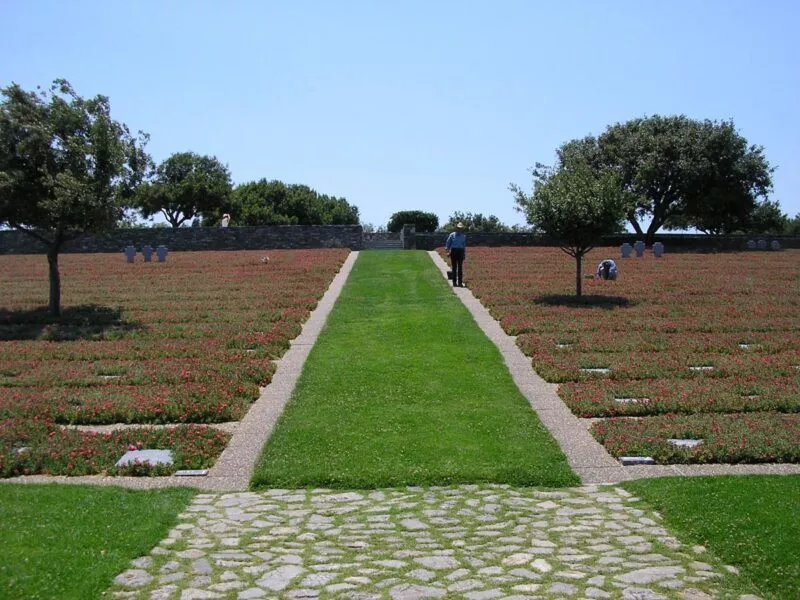 Deutscher Soldatenfriedhof Maleme auf Kreta 7 Maleme