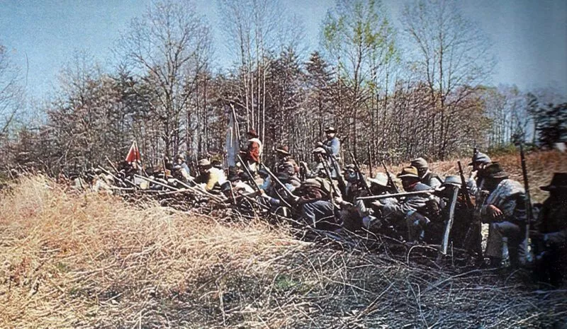US-Bürgerkrieg 1865 35 Schlacht von Saylers Creek