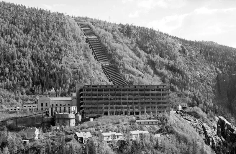 Fotos eines Landsers im 2. Weltkrieg 55 Wasserkraftwerk Vemork
