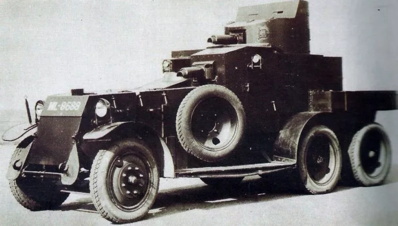 Britische Panzerfahrzeuge zwischen den Weltkriegen 10 Lancester Panzerwagen
