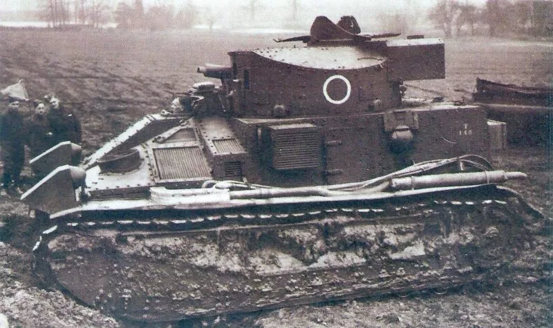 Britische Panzerfahrzeuge zwischen den Weltkriegen 6 Vickers Medium Mark II