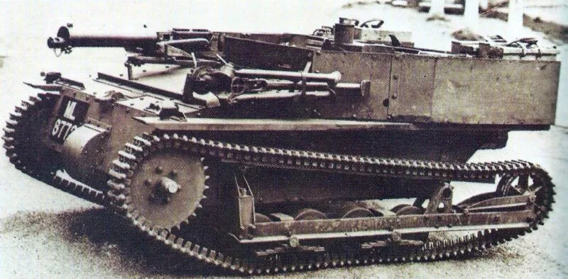 Britische Panzerfahrzeuge zwischen den Weltkriegen 8 carden loyd 01
