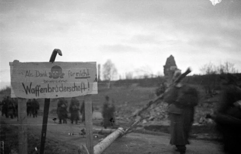 Finnische Streitkräfte im Fortsetzungskrieg 1941-44 6 Lapplandkrieg