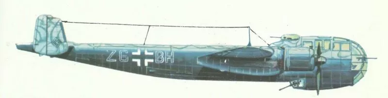 Dornier Do 217 13 Do217K1 France summer43