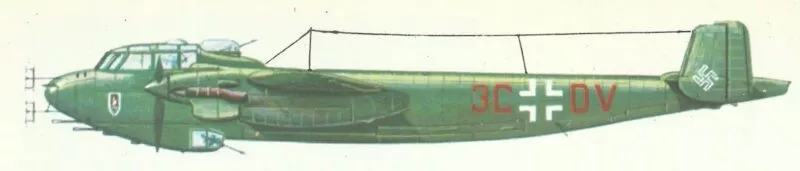 Dornier Do 217 15 Do217N1 France 1943