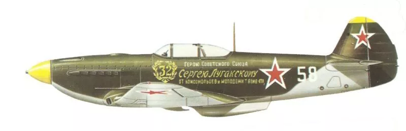 Jakowlew Jak-3 6 Jakowlew Jak 3 Luganski