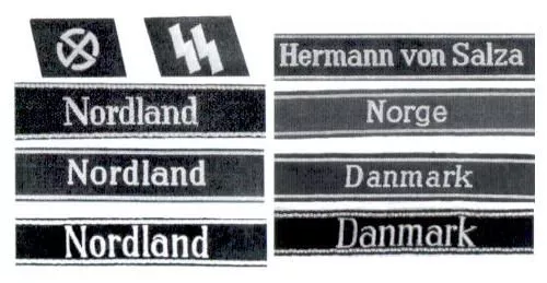 11. SS-Freiwilligen-Panzer-Grenadier-Division 'Nordland' 14 nordland insignia