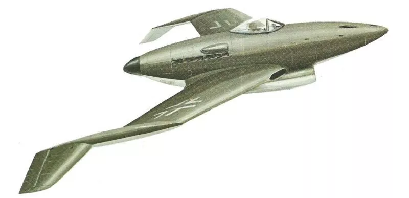 Deutsche Düsenflugzeug-Projekte im Zweiten Weltkrieg 10 BV P208