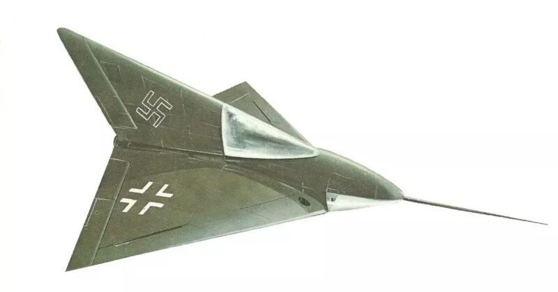 Deutsche Düsenflugzeug-Projekte im Zweiten Weltkrieg 14 Lippisch DM1