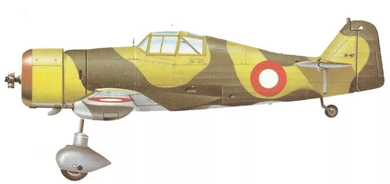 Dänemark Streitkräfte 1940 9 fokker dxxi daenmark