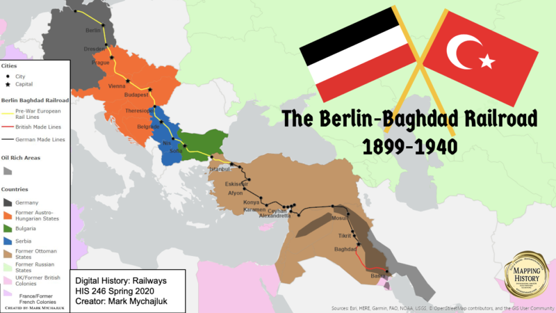 Die Bagdadbahn – der wahre Grund für den Ersten Weltkrieg? 5 092 Berlin Baghdad Mark Mychajuk
