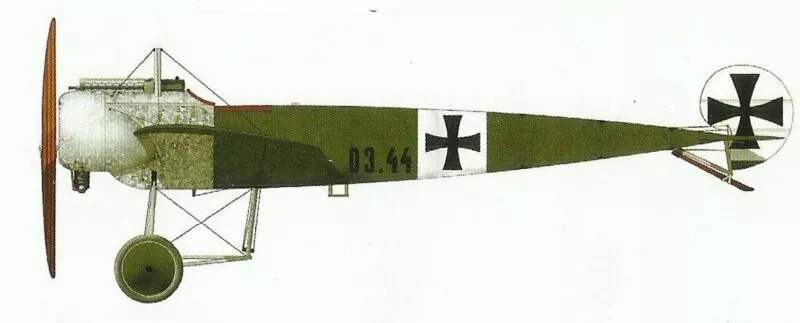 Flugzeuge von Österreich-Ungarn im 1. Weltkrieg 6 Fokker AIII