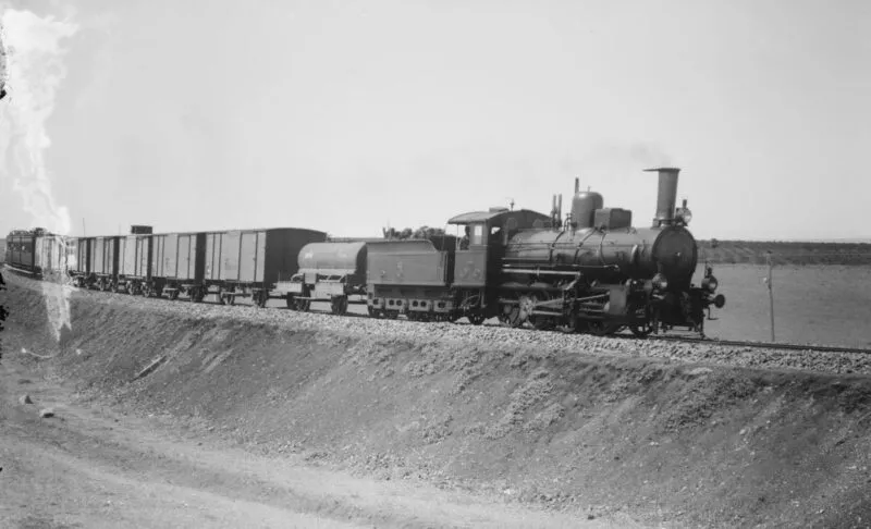 Die Bagdadbahn – der wahre Grund für den Ersten Weltkrieg? 11 Lokomtive Bagdadbahn 1900