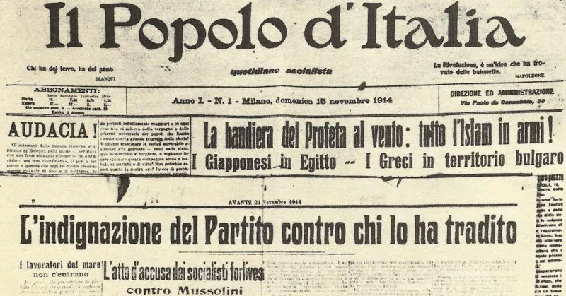 Benito Mussolini 7 il popolo d italia