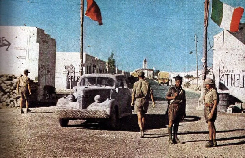 Rommels erste Offensive in Nordafrika 1941 33 Bardia ge it soldiers