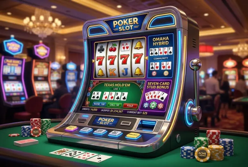 Der vollständige Leitfaden zu Hybrid-Spielautomaten und Poker-Varianten 40 hybrid slot machines