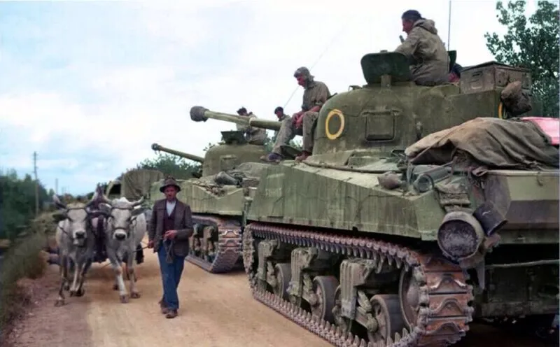 Südafrikanische Armee im 2. Weltkrieg 13 SA 6th Amd Italy 1944